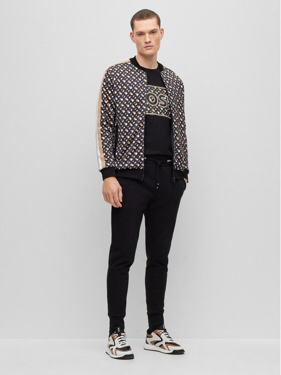 T-shirt 50489334 Nero Regular Fit