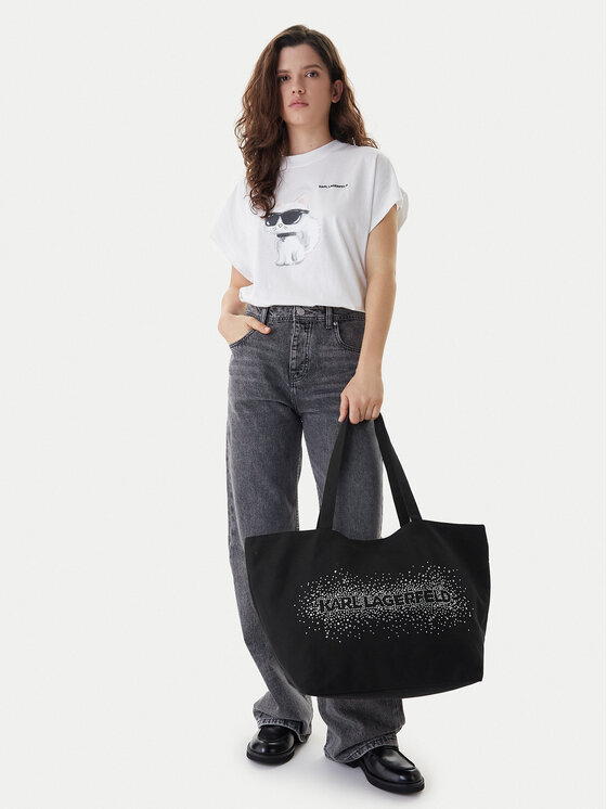 KARL LAGERFELD KARL LAGERFELD Torbica B1W50087 Crna