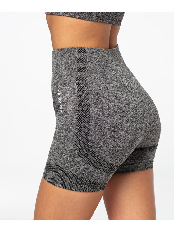 Carpatree Carpatree Szorty sportowe Vibe Shorts Szary Fitted Fit