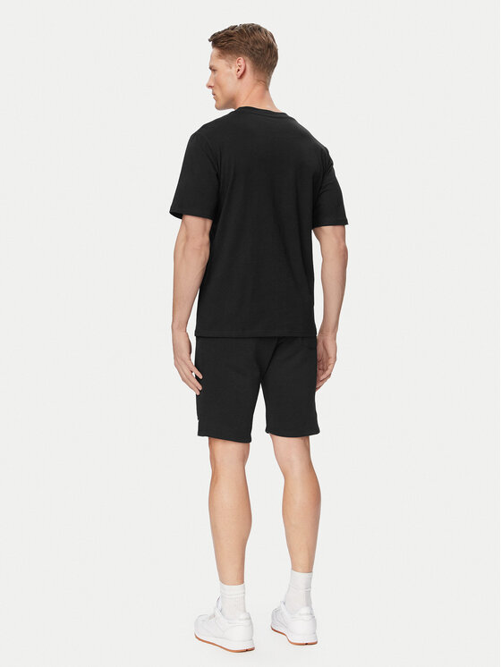 Jack & Jones Jack & Jones Sada T-shirt a šortky Brandon 12298184 Černá Regular Fit