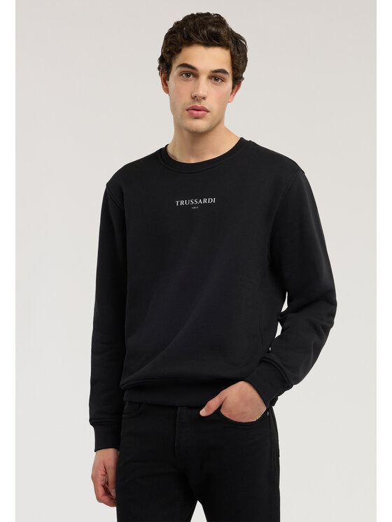 Trussardi Trussardi Sweter G8158000133N033 Czarny Regular Fit
