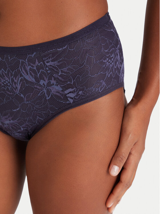 Triumph Triumph Klasiskās biksītes ar augstu jostas daļu Amourette Charm 10216997 Tumši zils