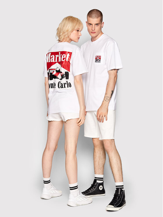 T-shirt Unisex Racing Logo 399001071 Bianco