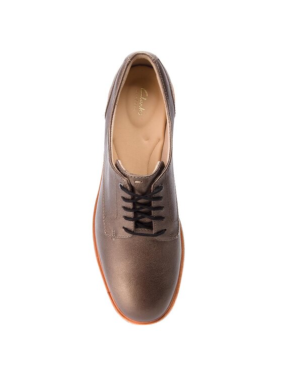 Clarks Clarks Oxfordy Teadale Rhela 261296114 Zlatá