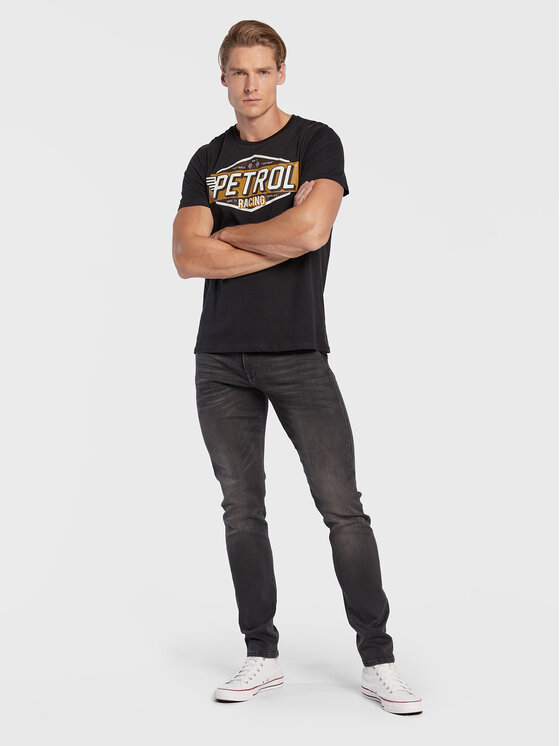 T-shirt Logo M-3020-TSR600 Nero Regular Fit