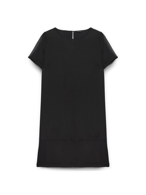 Fiorella Rubino Fiorella Rubino Vestito da giorno 7577T001602N033 Nero Regular Fit