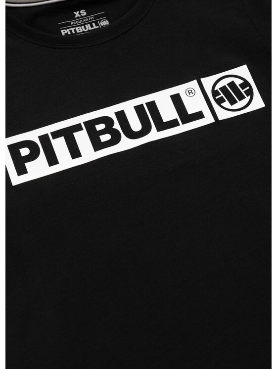 PITBULL PITBULL T-Shirt Koszulka damska Hilltop M Czarny Regular Fit