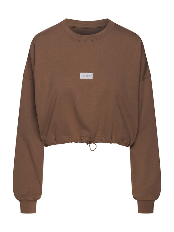 Esotiq Esotiq Bluza 42130 Beżowy Regular Fit