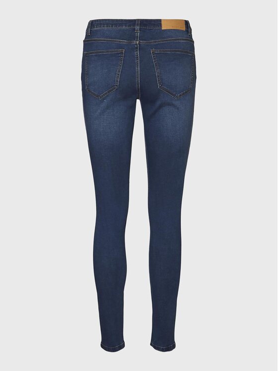 Noisy May Noisy May Džinsai Allie 27024944 Tamsiai mėlyna Skinny Fit