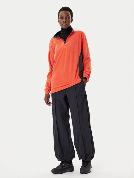Columbia Columbia Fliso džemperis Klamath Range™ II Half Zip 1352472 Oranžinė Regular Fit