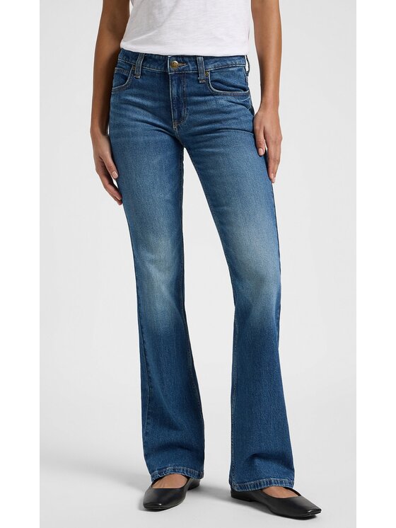 Lee Lee Jeansy Jessica Niebieski Bootcut Fit