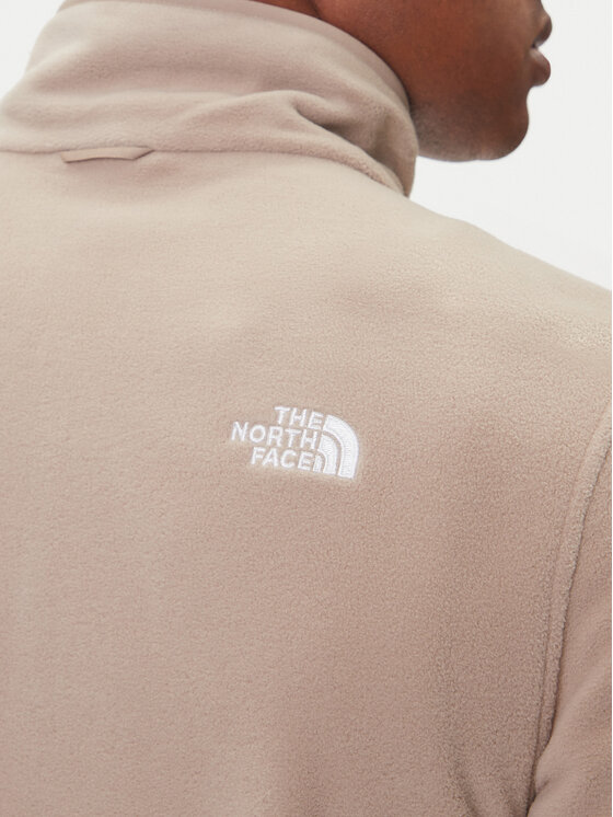 The North Face The North Face Fleecová mikina Glacier NF0A8D0R Béžová Regular Fit