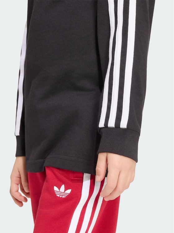 adidas adidas Palaidinė 3 Stripes KQ8877 Juoda Loose Fit