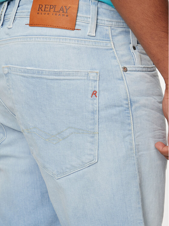 REPLAY Replay Farmer rövidnadrág MA981Y.000.573 66G Kék Tapered Fit