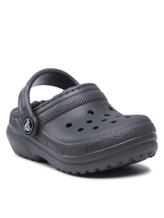 Crocs Ciabatte Classic Lined Clog K 203506 Grigio Modivo