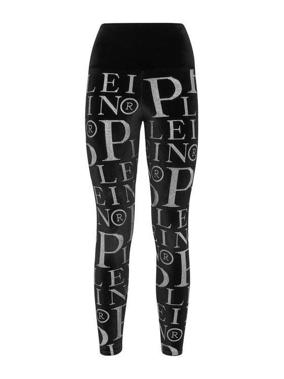 PHILIPP PLEIN PHILIPP PLEIN Leggings 1981 Nero Skin Tight Fit