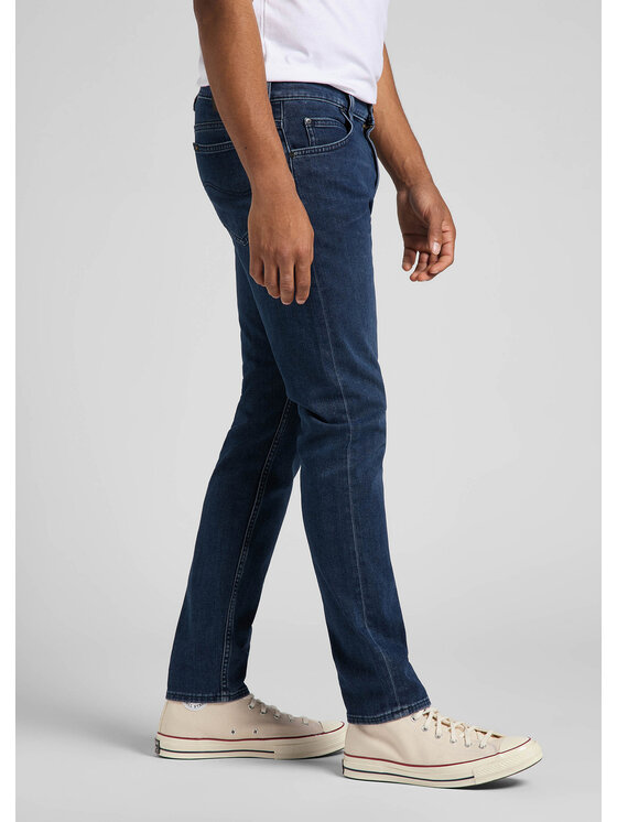 Lee Lee Jeansy RIDER Niebieski Slim Fit