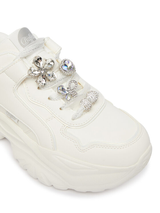 Buffalo Buffalo Сникърси Bliss Ice Glam 1636674 Бял