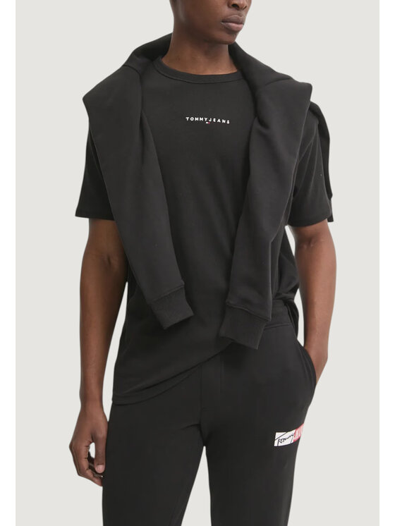 Tommy Jeans Tommy Jeans T-Shirt DM0DM21110 Μαύρο Casual Fit