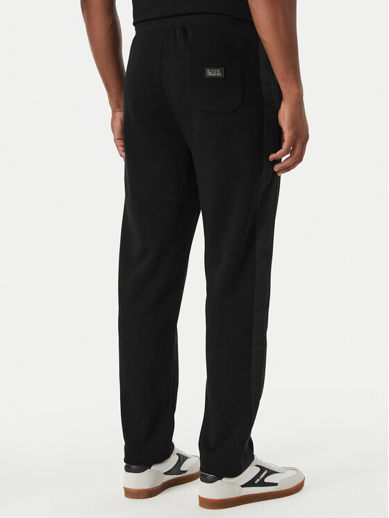 KARL LAGERFELD KARL LAGERFELD Spodnie dresowe 705006 562900 Czarny Regular Fit