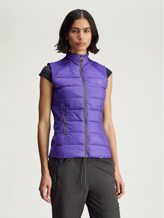 adidas by Stella McCartney adidas by Stella McCartney Bezrękawnik 144153 Fioletowy Slim Fit