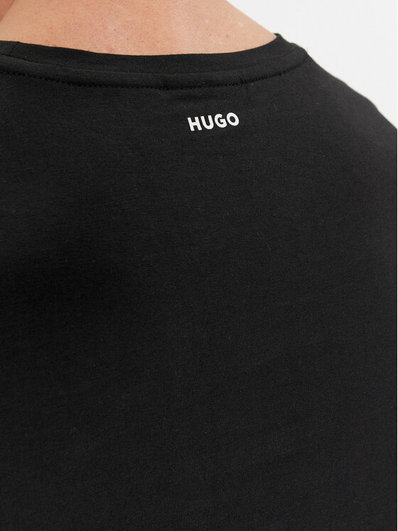 HUGO Hugo 2 póló készlet Round 50325440 Fekete Regular Fit