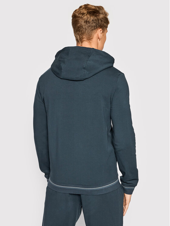 Felpa M1BQ48 K7ON1 Blu scuro Slim Fit