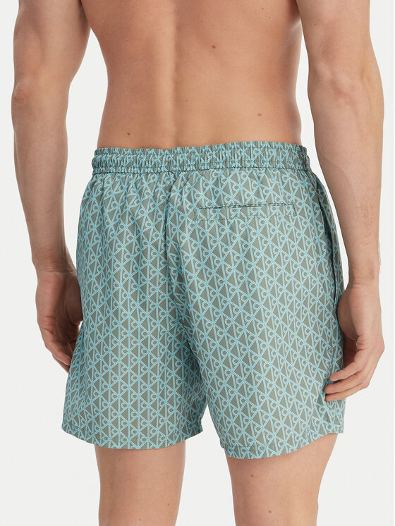 Calvin Klein Swimwear Calvin Klein Swimwear Úszónadrág LV00N61027 Zöld Regular Fit
