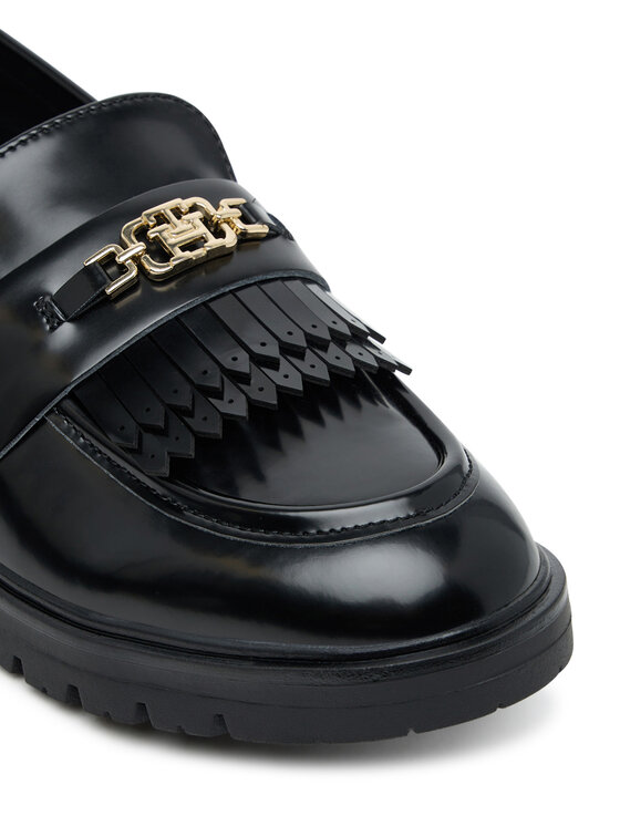 Tommy Hilfiger Tommy Hilfiger Półbuty Low Cut Shoe T3A4-34011-1453 D Czarny
