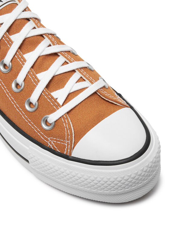 Converse low arancione discount