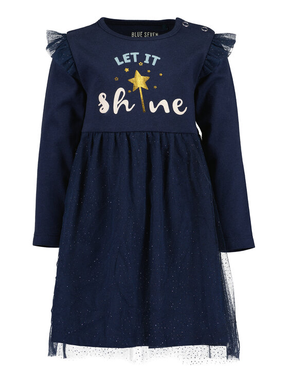 Blue Seven Každodenné šaty 963090 X Tmavomodrá Regular Fit
