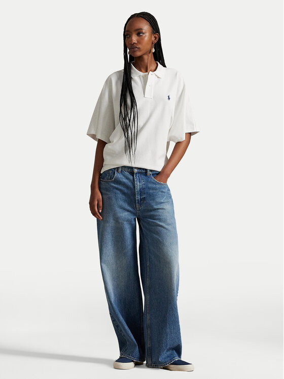 Polo Ralph Lauren Polo Ralph Lauren Polo särk 211A96270001 Valge Relaxed Fit