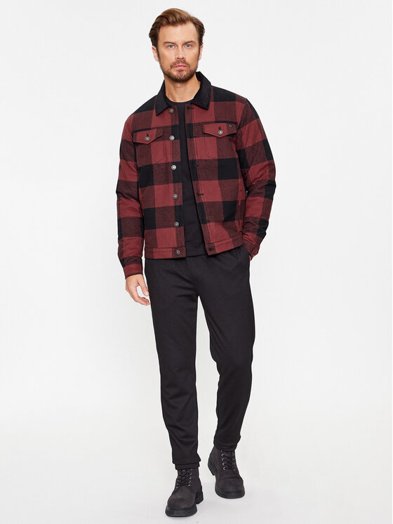 Only & Sons Only & Sons Giacca di transizione 22026261 Bordeaux Regular Fit