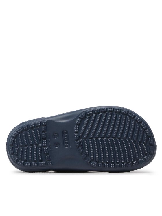 Crocs Crocs Klapki Classic Crocs Sandal K 207536 Granatowy