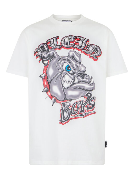 PHILIPP PLEIN PHILIPP PLEIN T-shirt 31608 Bianco Regular Fit