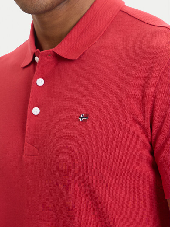 Napapijri Napapijri Polo Ealis NP0A4H8B Rosso Regular Fit