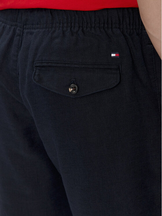 Tommy Hilfiger Tommy Hilfiger Stoffshorts Harlem MW0MW34498 Dunkelblau Regular Fit