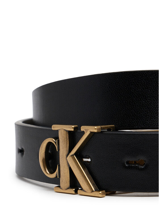 Calvin Klein Jeans Calvin Klein Jeans Női öv Monogram Placque Buckle 25Mm Rev LV04K7005G Fekete