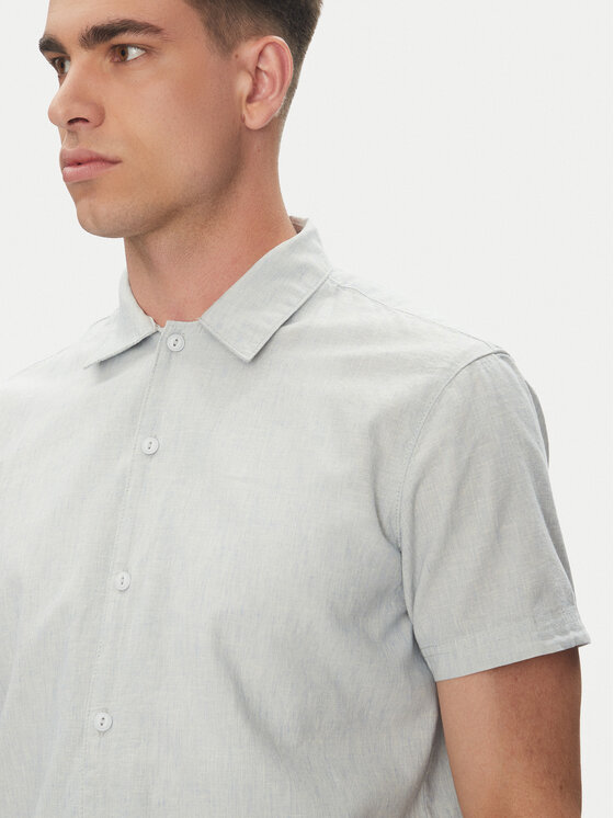 INDICODE INDICODE Krekls Giulionus 20-402 Pelēks Regular Fit