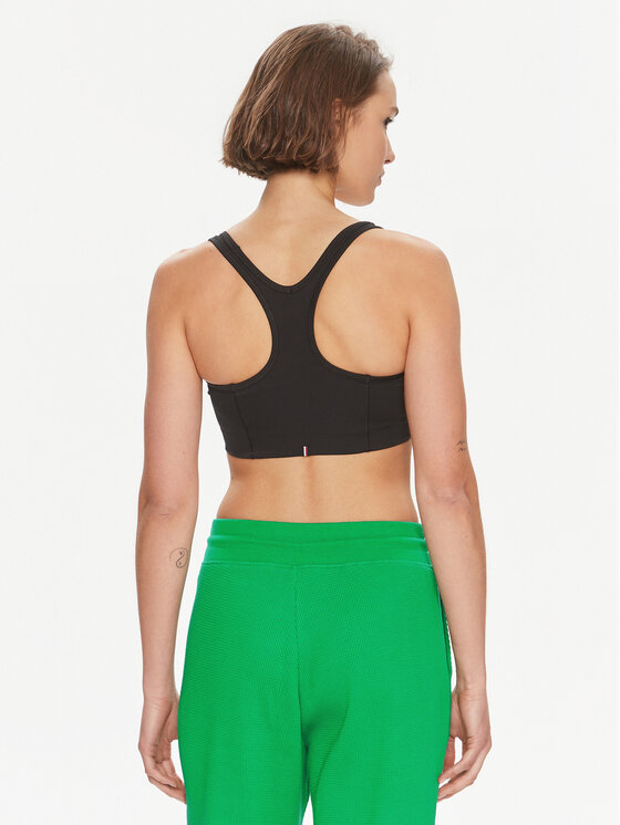 Tommy Hilfiger Tommy Hilfiger Sportinė liemenėlė Essentials WW0WW41081 Juoda