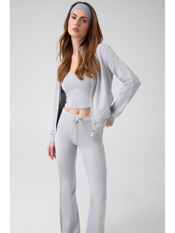 Guess Guess Mikina 183070 Šedá Classic Fit