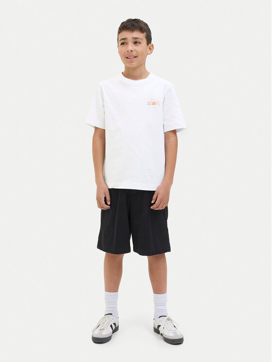 Jack & Jones Junior Jack & Jones Junior T-Shirt Canggu 12278649 Biały Relaxed Fit