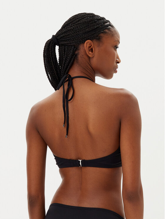 MICHAEL Michael Kors MICHAEL Michael Kors Bikini partea de sus MM7M327 Negru