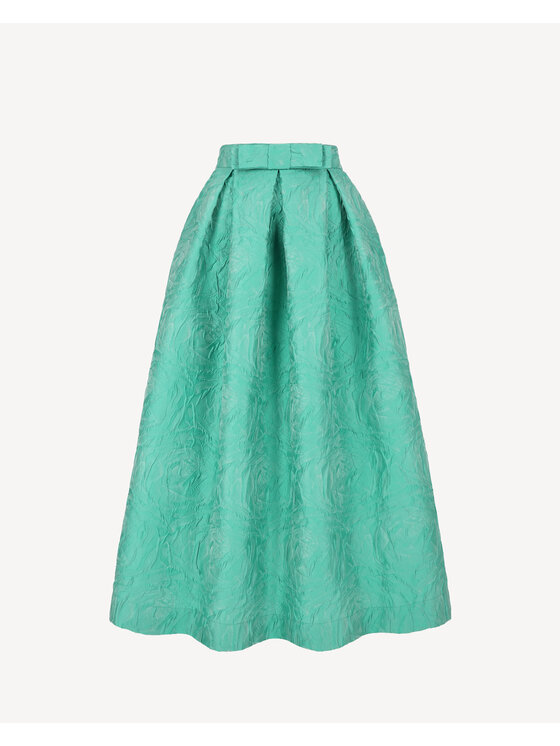 Castellani Castellani Spódnica maxi Valenza Zielony jasny Regular Fit