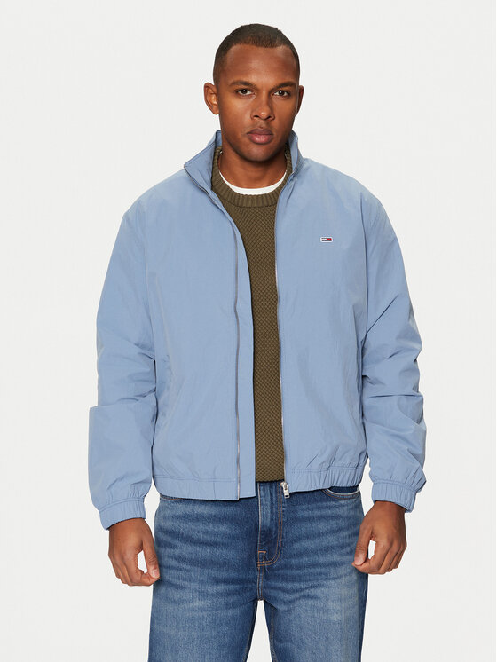 Tommy Jeans Tommy Jeans Bunda pro přechodné období Essential DM0DM20655 Modrá Regular Fit