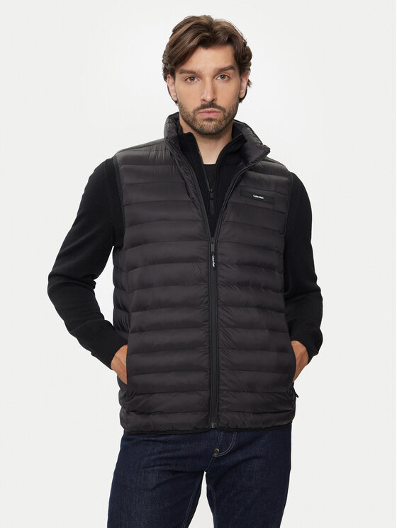 Calvin Klein Calvin Klein Gilet K10K113470 Nero Regular Fit