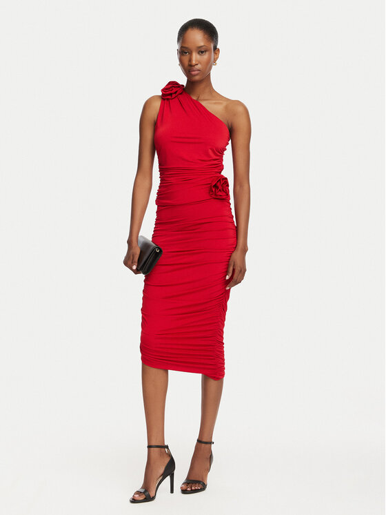 ACCESS FASHION ACCESS FASHION Felső 63-2019-326 Piros Slim Fit