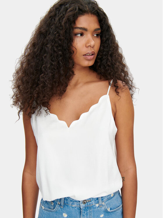 ONLY ONLY Top Debbie 15176550 Bijela Regular Fit