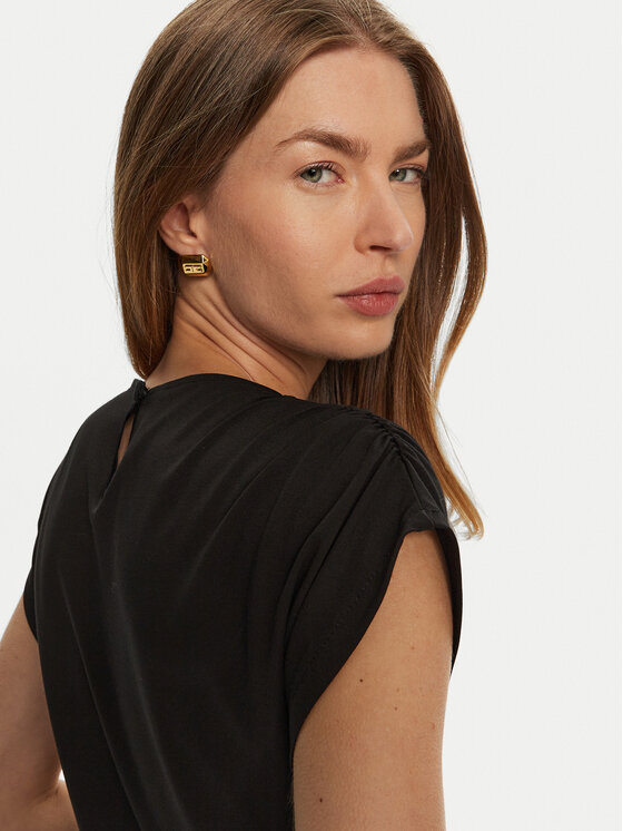 Imperial Imperial Kokteilinė suknelė AFBIIMU Juoda Regular Fit