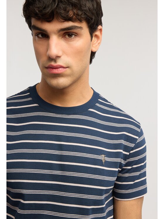 Trussardi Trussardi T-Shirt G0468000100N0JA Niebieski Regular Fit